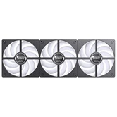 Вентилятор JONSBO ZW-140BR (3 in 1) 140х140х26мм REVERSE (16шт/кор, PWM, ARGB LED, 800-1400об/мин, черный) Retail