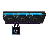 Система водяного охлаждения Lian Li HydroShift II LCD-S 360TL (GHS2LCDS36TB BLACK) / 3.4" IPS LCD / 3x120mm ARGB PWM Fans / G89.GHS2LCDS36TB.R0