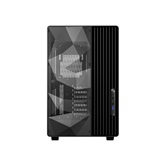 Корпус Powercase TX5, TG, Type-C, No Fans, чёрный, ATX  (CTX5AB-F0)