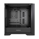 Корпус Powercase ByteFlow Pro, Black, Tempered Glass, Type-C, W/O fans, чёрный, E-ATX  (CH9GPB-F0)