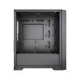 Корпус Powercase ByteFlow Micro CP, Black, Non Window, W/O fans, чёрный, mATX  (CAMBCP-F0)