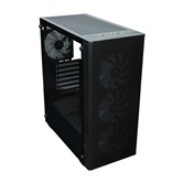 Корпус XASTRA  A300 4ARGB  Black ATX/Mesh/ full-size TG / 4x120mm FC120 ARGB PWM fans/ A300-4FC12A