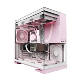 Корпус Geometric Future Model 5 White Pink / mid tower, E-ATX / 1AM5WKPK00100