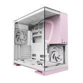Корпус Geometric Future Model 5 White Pink with fans / mid tower, E-ATX / 5x140mm ARGB fans / 1AM5WKPK01100