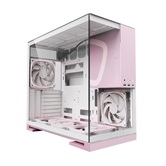 Корпус Geometric Future Model 5 White Pink with fans / mid tower, E-ATX / 5x140mm ARGB fans / 1AM5WKPK01100