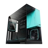 Корпус Geometric Future Model 5 Black Blue with fans / mid tower, E-ATX / 5x140mm ARGB fans / 1AM5WKBB00110