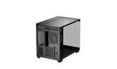 Корпус Deepcool CG330 3F без БП, боковое окно (панорама), 3x120mm ARGB PWM вентилятора, черный, mATX