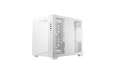 Корпус Deepcool CG330 3F WH без БП, боковое окно (панорама), 3x120mm ARGB PWM вентилятора, белый, mATX
