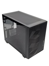 Корпус Powercase TX3, TG, Type-C, No Fans, чёрный, mATX  (CTX3AB-F0)
