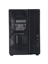 Корпус Powercase TX3, TG, Type-C, No Fans, чёрный, mATX  (CTX3AB-F0)