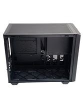 Корпус Powercase TX3, TG, Type-C, No Fans, чёрный, mATX  (CTX3AB-F0)