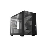 Корпус Powercase TX3 ARGB, TG, Type-C, 3x 120мм ARGB PWM Fans, чёрный, mATX  (CTX3AB-A3)
