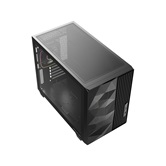 Корпус Powercase TX3 ARGB, TG, Type-C, 3x 120мм ARGB PWM Fans, чёрный, mATX  (CTX3AB-A3)
