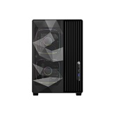 Корпус Powercase TX3 ARGB, TG, Type-C, 3x 120мм ARGB PWM Fans, чёрный, mATX  (CTX3AB-A3)