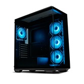 Корпус XASTRA Q600 4ARGB-C10-UC Black ATX/Aquarium/Screewless/4x120mm ARGB PWM FM fans/Argb+PWM HUB 10port/Type C/ Q600-4FM12A-C10-UC