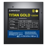 Блок питания Montech TITAN GOLD 1000W / ATX 3.0, APFC, 80 PLUS Gold, Half Bridge LLC, DC-DC, Japan caps, 135mm fan, full modular / TITAN GOLD 1000W