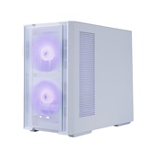 Корпус 1STPLAYER AU6 ARGB White / mATX / 2x140mm & 3x120mm ARGB fans / AU6-WH-2FA7-14-W-2FA7R-W-1FA7-W
