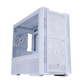 Корпус 1STPLAYER AU6 ARGB White / mATX / 2x140mm & 3x120mm ARGB fans / AU6-WH-2FA7-14-W-2FA7R-W-1FA7-W