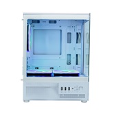 Корпус XASTRA Q300M 3ARGB-C6 White mATX/Aquarium/Screewless/ 3x120mm ARGB PWM FM fans/Argb+PWM HUB 6port/ Q300M-3FM12A-C6-WH