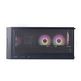 Корпус 1STPLAYER AU7 ARGB Black / ATX / 2x140mm & 3x120mm ARGB fans / AU7-BK-2FA7-14-2FA7R-1FA7