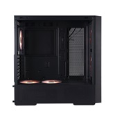Корпус 1STPLAYER AU7 ARGB Black / ATX / 2x140mm & 3x120mm ARGB fans / AU7-BK-2FA7-14-2FA7R-1FA7
