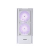 Корпус 1STPLAYER AU7 ARGB White / ATX / 2x140mm & 3x120mm ARGB fans / AU7-WH-2FA7-14-W-2FA7R-W-1FA7-W
