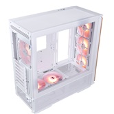 Корпус 1STPLAYER WD7 ARGB White / ATX / 6x120mm ARGB fans / WD7-WH-4FA7-W-2FA7R-W