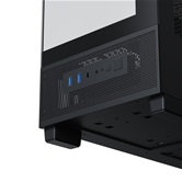 Корпус XASTRA Q500M 6ARGB-FG-C10-UC Black mATX/Aquarium/Screewless/ 6x120mm ARGB PWM FG fans/Argb+PWM HUB 10port/ Type-C/ Q500M-6FG12A-C10-UC