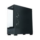 Корпус XASTRA Q500M 3ARGB-FG-C10-UC Black mATX/Aquarium/Screewless/ 3x120mm ARGB PWM FG fans/Argb+PWM HUB 10port/ Type-C/ Q500M-3FG12A-C10-UC