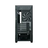 Корпус XASTRA Q500M 3ARGB-FG-C10-UC Black mATX/Aquarium/Screewless/ 3x120mm ARGB PWM FG fans/Argb+PWM HUB 10port/ Type-C/ Q500M-3FG12A-C10-UC