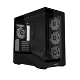 Корпус Lian Li V100 Mini / Black / mATX, TG / 4x 120mm ARGB PWM Fan  / G99.V100RMIX.R0