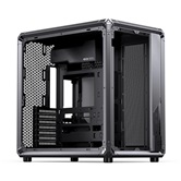 Корпус JONSBO X400 Gray, TG (aquarium), mini-ITX, mATX, ATX, серый