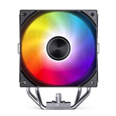 Кулер JONSBO CA40 Black LGA1851/1700/1200/115X/AM5/AM4 (24шт/кор, TDP 225W, PWM, 120mm ARGB LED Fan, 4 тепловые трубки, 4-pin) Retail