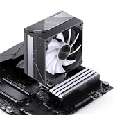 Кулер JONSBO CA40 Black LGA1851/1700/1200/115X/AM5/AM4 (24шт/кор, TDP 225W, PWM, 120mm ARGB LED Fan, 4 тепловые трубки, 4-pin) Retail