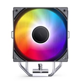 Кулер JONSBO CB40 Black LGA1851/1700/1200/115X/AM5/AM4 (24шт/кор, TDP 225W, PWM, 120mm ARGB LED Fan, 4 тепловые трубки, 4-pin) Retail