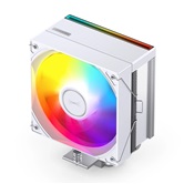 Кулер JONSBO CB40 White LGA1851/1700/1200/115X/AM5/AM4 (24шт/кор, TDP 225W, PWM, 120mm ARGB LED Fan, 4 тепловые трубки, 4-pin, белый) Retail