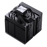 Кулер JONSBO CA90 Black LGA1851/1700/1200/115X/AM5/AM4 (8шт/кор, TDP 270W, PWM, 130mm Black Fan + 120mm Black Fan, 6 тепловых трубок, медная база, 4-pin) Retail