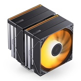 Кулер JONSBO CB80 Black LGA1851/1700/1200/115X/AM5/AM4 (12шт/кор, TDP 260W, PWM, 120mm ARGB LED Fan + 120mm Black Fan, 6 тепловых трубок, 4-pin) Retail