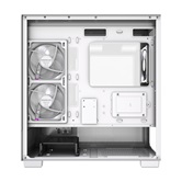 Корпус Powercase Vision Micro S3W, Tempered Glass, Type-C, 3x 120mm ARGB PWM Fan, белый, mATX  (CVMMSW-A3)