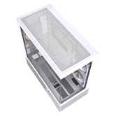 Корпус Powercase Vision Micro S3W, Tempered Glass, Type-C, 3x 120mm ARGB PWM Fan, белый, mATX  (CVMMSW-A3)