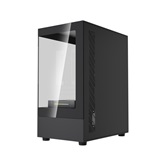 Корпус Powercase Vision Micro M1 ARGB, Tempered Glass, 3x 120mm ARGB fans, чёрный, mATX  (CVMM1B-A3)