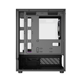Корпус Powercase Vision Micro M1 ARGB, Tempered Glass, 3x 120mm ARGB fans, чёрный, mATX  (CVMM1B-A3)