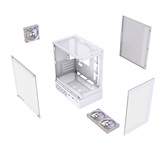 Корпус Powercase Vision Micro M1 ARGB, Tempered Glass, 3x 120mm ARGB fans, белый, mATX  (CVMM1W-A3)