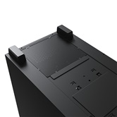 Корпус XASTRA Q400M 3ARGB-FG-C6-UC Black mATX/Aquarium/Screewless/ 3x120mm ARGB PWM FG fans/Argb+PWM HUB 6port/ Type-C/ Q400M-3FG12A-C6-UC