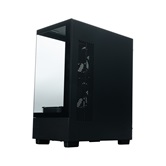 Корпус XASTRA Q400M 5ARGB-FG-C6-UC Black mATX/Aquarium/Screewless/ 5x120mm ARGB PWM FG fans/Argb+PWM HUB 6port/ Type-C/ Q400M-5FG12A-C6-UC