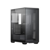 Корпус XASTRA Q600-0F-UC Black ATX/Aquarium/Screewless/no fans/Type-C/ Q600-0F-UC