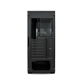 Корпус XASTRA Q600-0F-UC Black ATX/Aquarium/Screewless/no fans/Type-C/ Q600-0F-UC