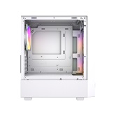 Корпус Powercase Mistral SM02 ARGB, Tempered Glass, 3x120mm ARGB PWM fans, белый, mATX  (CMMSM02W-A3)