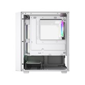 Корпус Powercase Mistral SM02 ARGB, Tempered Glass, 3x120mm ARGB PWM fans, белый, mATX  (CMMSM02W-A3)