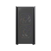 Корпус Powercase Mistral SM03 ARGB, Tempered Glass, 3x120mm ARGB PWM fans, чёрный, mATX  (CMMSM03B-A3)